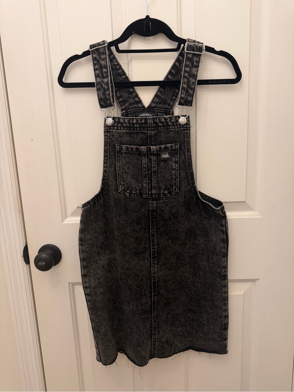 wild fable Black Acid Wash Women's Jean Overalls